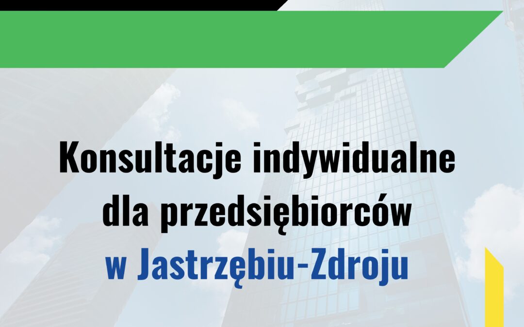 Cykliczne konsultacje indywidualne – w Jastrzębiu